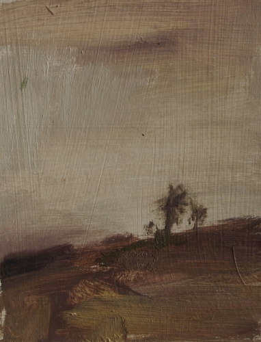Drzewa z jesienią w tle I / Trees With Autumn In The Background I